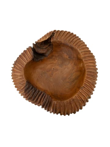Mauro Ferretti Braune, leere Holztasche 37x40x16 cm