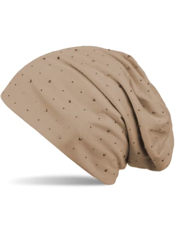 styleBREAKER Beanie Mütze in Beige