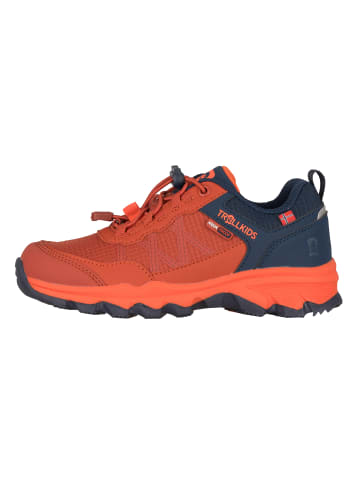 Trollkids Wanderschuh Hiker Low Trolltunga in red clay