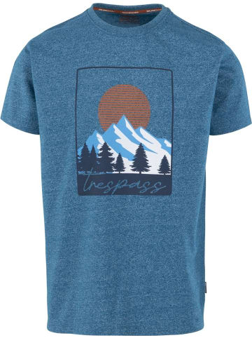 T-Shirt "Idukki" in Blau