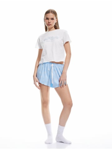 KOTON SCHLAFANZÜGE SETS in Hellblau gemustert