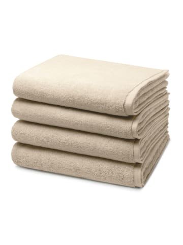 Ross 4 X Handtuch im Set Sensual Skin in Natur