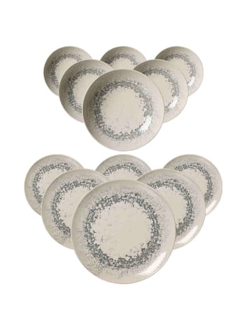 Ritzenhoff & Breker 12er Set Tafelservice Cecina in Graphit