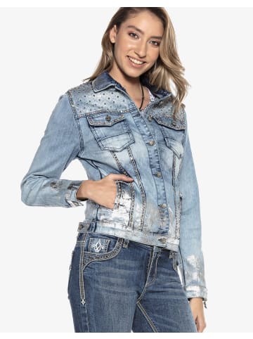 Cipo & Baxx JACKET WJ174 in BLUE