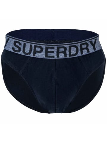 Superdry Slip 3er Pack in Dunkelblau