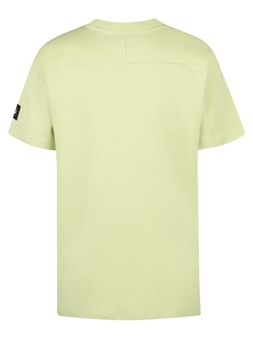 Petrol Industries T-Shirt mit Logo Flamingview in Grün
