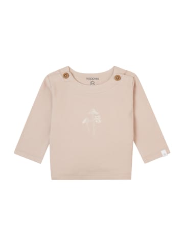 Noppies Langarmshirt Grambois in Mushroom