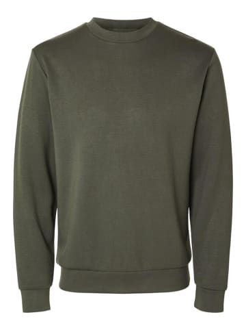 Selected Sweatshirt in Forest Night
