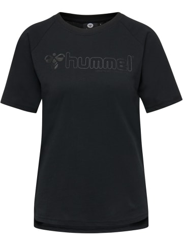 Hummel Sportshirt "Hmlzenia T-Shirt S/S" in Schwarz