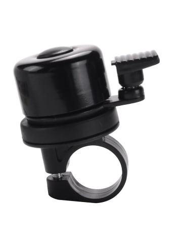 Wisam® ClearTone Fahrradklingel für alle Fahrradtypen mit Lenker Ø 22.2mm Schwarz