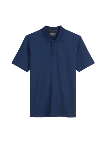 Marc O'Polo DfC Poloshirt Seersucker regular in iris ink
