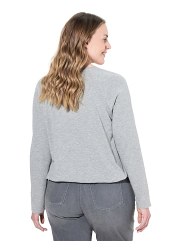 LAURASØN Langarmshirt in lichtgrau