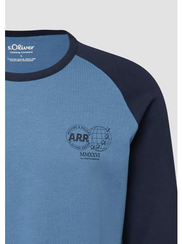 s.Oliver T-Shirt in 62D1_azurblau