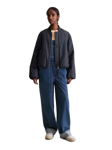 Marc O'Polo DENIM Blouson im Aviator-Stil relaxed cropped in Blue Depths