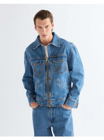 Wrangler Jeansjacke Super in Cowboy Fade