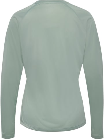 Hummel Sportshirt "Beat W T-Shirt Longsleeve" in Grün