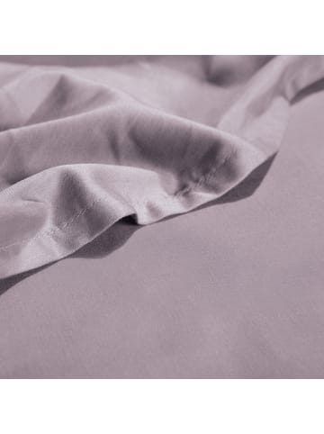 Erwin Müller Mako-Satin, Haustuch Bettlaken Landshut in silber