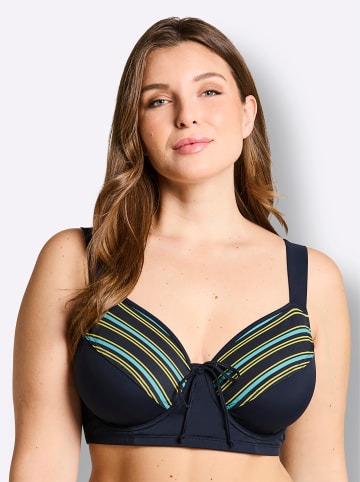 sheego Bikini-Oberteil in tiefblau-ozean