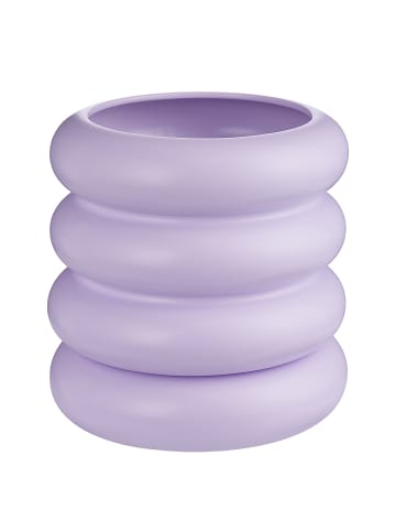 Butlers Blumenübertopf HOOP 4er-Set in Violett