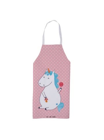 Mr. & Mrs. Panda Vorbinder Einhorn Baby ohne Spruch in Rot Pastell