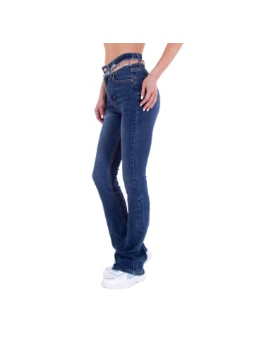 Ital-Design Jeans in Blau