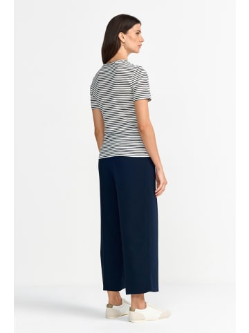 Rich & Royal Striped T-Shirt in Midnight Blue