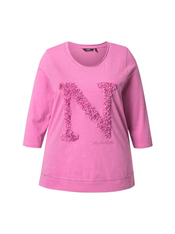 Ulla Popken Shirt in dunkelrosa