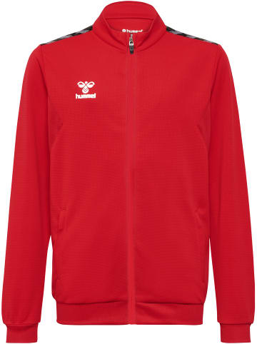 Hummel Reißverschluss Jacke Hmlauthentic Kinder in TRUE RED