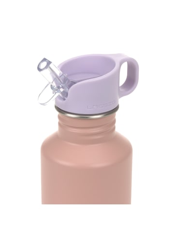 Lässig Lässig Trinkflasche Kinder - Edelstahl 500 ml, Pattern Party, Rosa