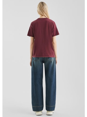 QS T-Shirt in 39D1_bordeaux