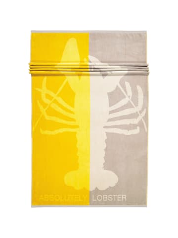 Vossen Vossen Strandtücher Absolutely Lobster ginko - 0001 in ginko - 0001
