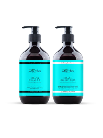 Skinchemists SkinChemists 2tlg. Set: Keratin Clarifying Shampoo + Conditioner 500ml