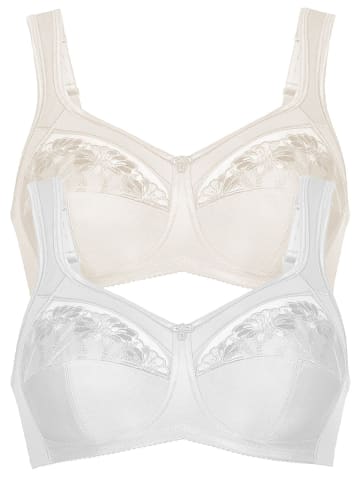 Anita Entlastungs BH Safina in Weiss crystal