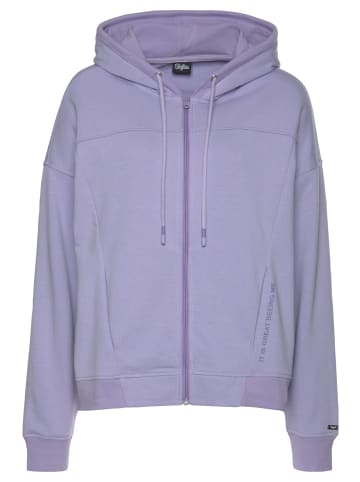 Buffalo Kapuzensweatjacke in lavendel