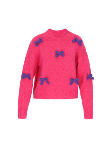 myMo Women Sweater in fuchsia