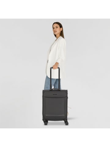 Stratic Fresh 4 Rollen Kabinentrolley S 55 cm in anthracite