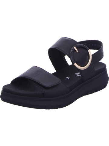 remonte Keilsandalette in schwarz