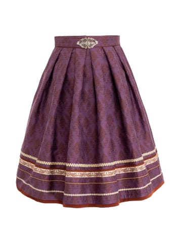 Krüger Dirndl Rock 266067 in lila