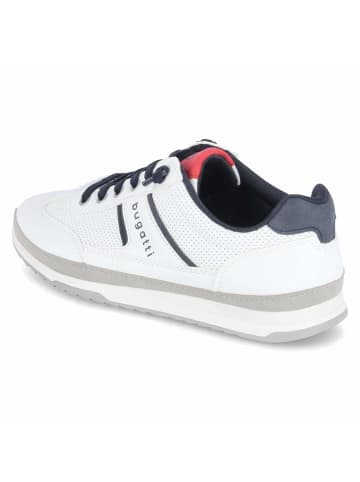 Bugatti Schnürhalbschuh in weiss