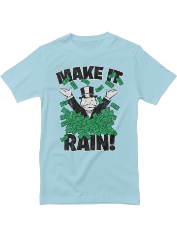 Monopoly T-Shirt "Monopoly Make It Rain T-Shirt" in Blau