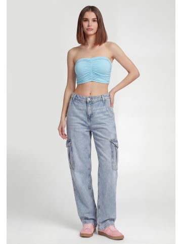 myMo Women Top in aqua