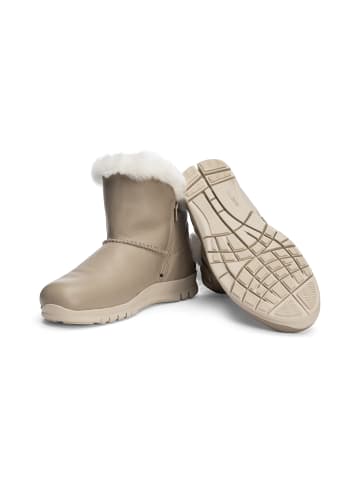 VITAFORM Softnappaleder Stiefeletten in taupe