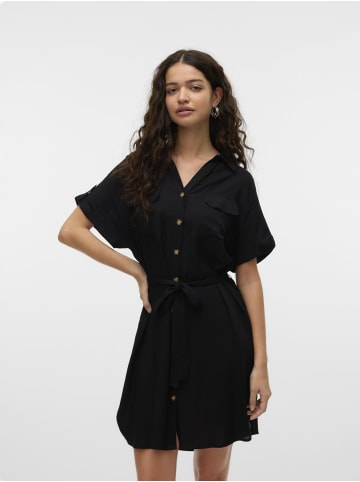 Vero Moda Hemdblusenkleid in Black 1