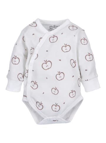 Nini Langarmbody Sweets Apples in weiss