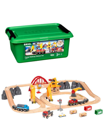 Brio Aktionsspiel BRIO World - Frachten Set Deluxe Ab 3 Jahre in bunt