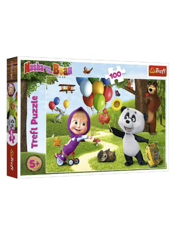 Masha and the Bear Puzzle Mascha und der Bär in multicolor