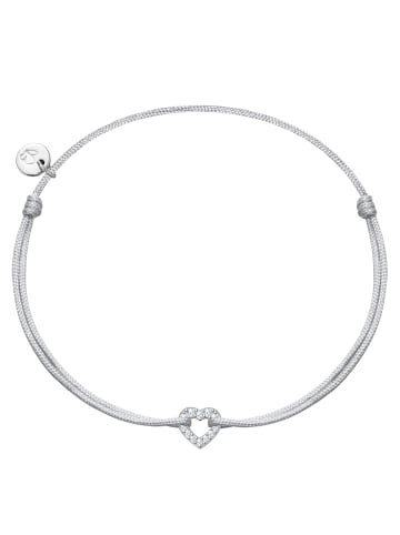 Glanzstücke München Armband Herz aus Sterling Silber in silber