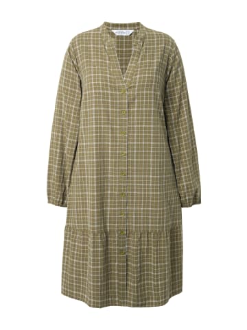 Studio Untold Kleid in palmen grün