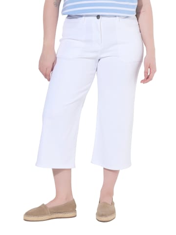 Ulla Popken Jeans in white denim