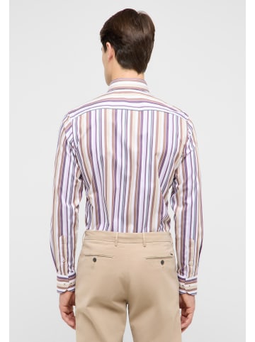 Eterna Hemd SLIM FIT in aubergine